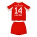 Maillot de foot Bayern Munich Luis Diaz #14 Domicile vêtements enfant 2025-26 Manches Courtes (+ pantalon court)
